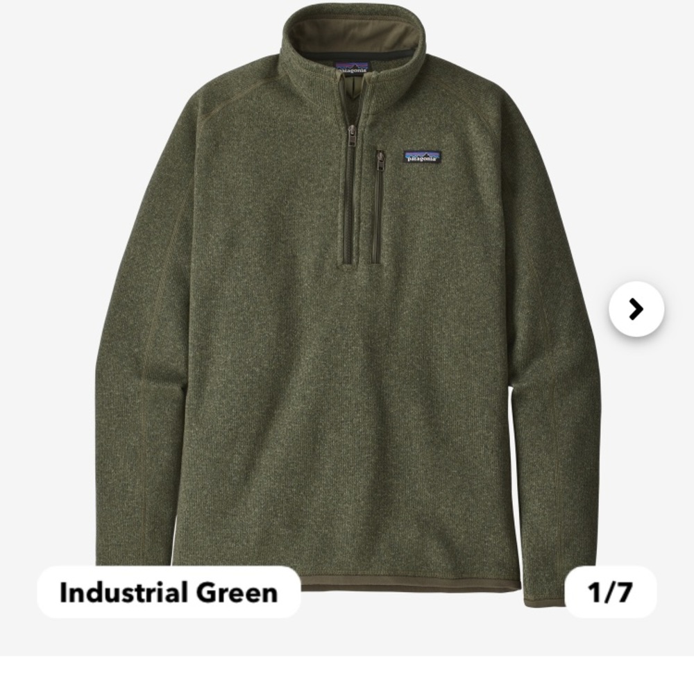 Men’s quarter zip fleece